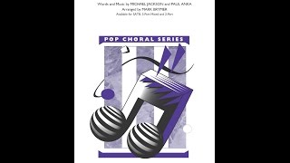 Love Never Felt So Good (SATB Choir) - Arranged by Mark Brymer