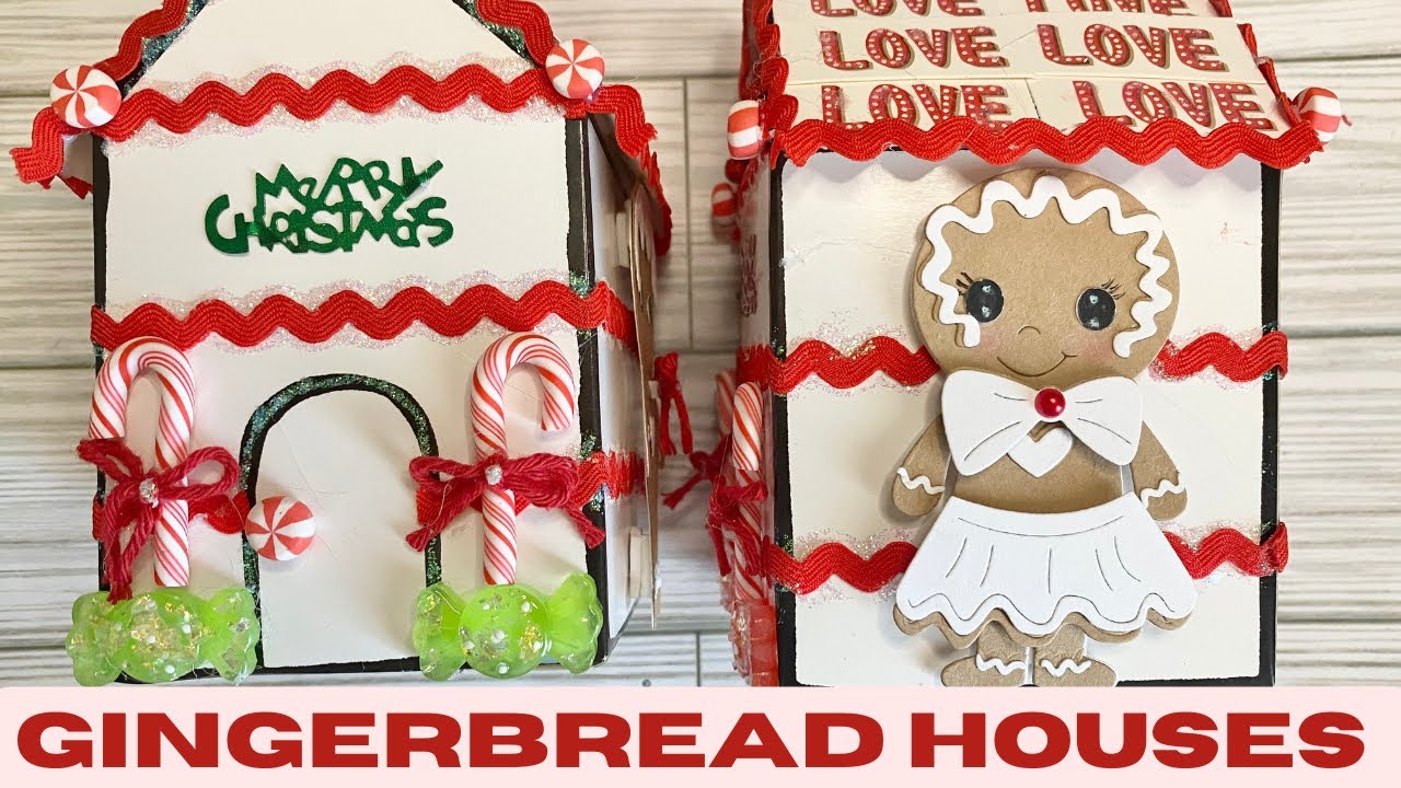 Sweet GINGERBREAD Houses w/NBEADS Share & Tutorial DISCOUNT CODE satmornmakes YouTube