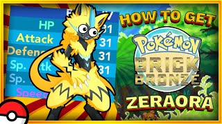 HOW TO OBTAIN ZERAORA IN PBB!!! | Project Bronze Legacy | Pokemon Brick Bronze | Link In Desc