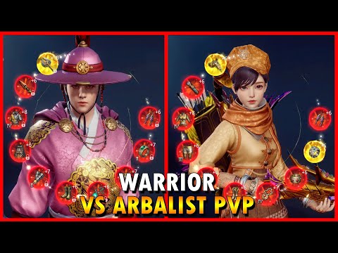 Mir4 Global Warrior Gameplay Vs Arbalist SP 10 Pvp Highlight 