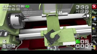 Lathe simulator tutorial 1 (Preparations) screenshot 5