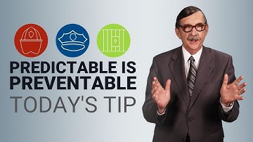 Gordon Graham: Predictable is Preventable - Today