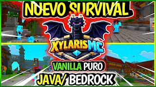 🔴 El NUEVO y MEJOR Servidor SURVIVAL de #Minecraft SIN PREMIUM / Java, Bedrock,  PE. 1.13, 1.21, 26+