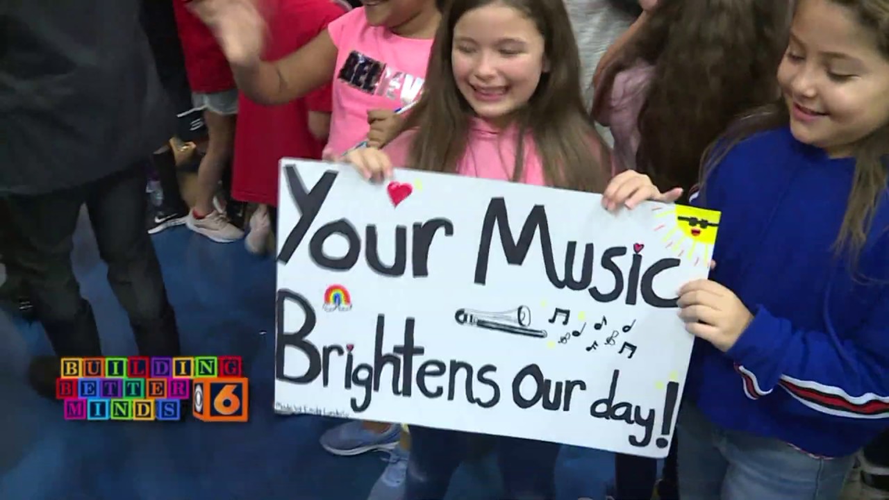 Trombone Shorty shares sweet sounds, sound advice with Short Pump students