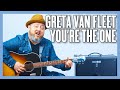 Greta Van Fleet You&#39;re The One Guitar Lesson + Tutorial