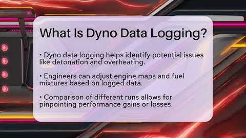 What Is Dyno Data Logging? - Pit Stop Chronicles
