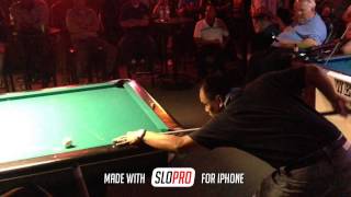 Bustamante 9 Ball Break (Slow-Mo)
