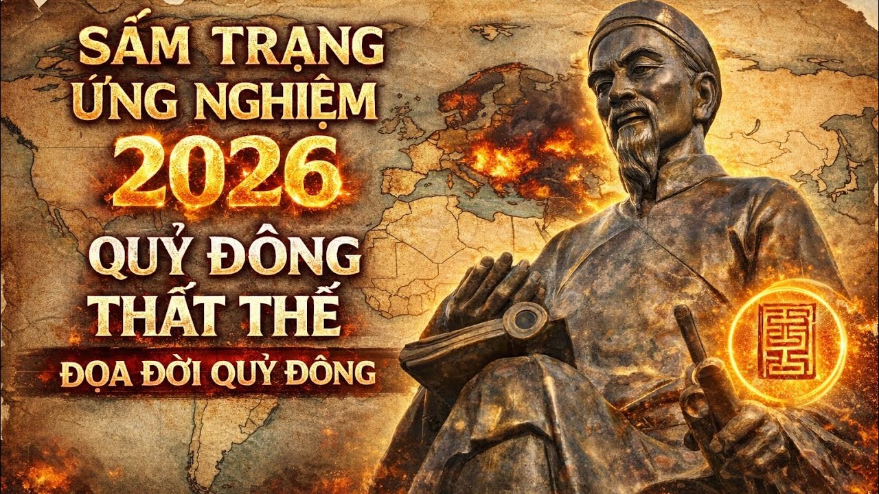 SẤM TRẠNG ỨNG NGHIỆM 2026: Quỷ Đông Thất Thế : thánh nhân phương nam xuất thế 