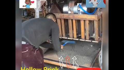 # Hollow Block Brick Making Machine