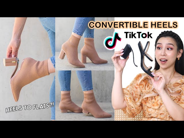 German company creates shoes with FIVE different heel heights | Heels,  Trending fashion shoes, Magic shoes