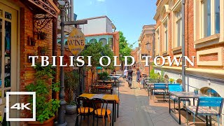 Tbilisi old town, Georgia ☀️ Sunny walk, summer 2023 | 4K HDR 50fps