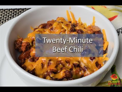 Twenty Minute Beef Chili How To Video