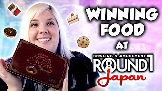 Food UFO catchers and claw machines at Round 1 in Japan! Tasty claw wins at Round 1 Odaiba