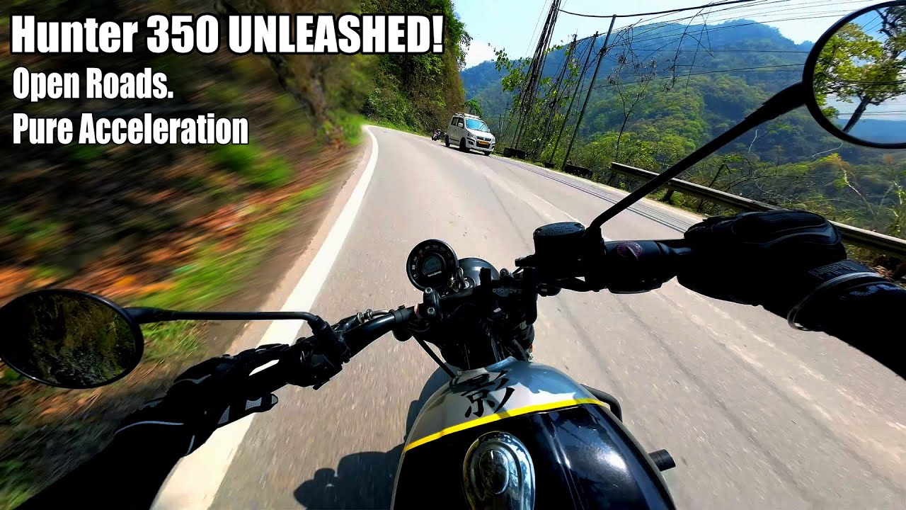 The Real Sound of Hunter 350 | POV Ride with Responsible Speed