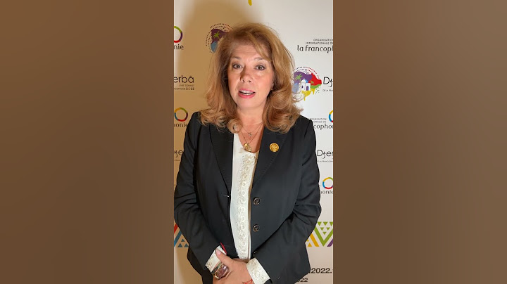 Message de Iliana Iotova à la jeunesse francophone