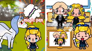 Everything I Draw Come To My Life With a Magic Pen | Toca Life Story | Toca Boca