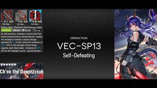 (VEC-SP13) Ch'en the Dawnstreak +1 Lv1 Operator (Arknights : Self-Defeating)