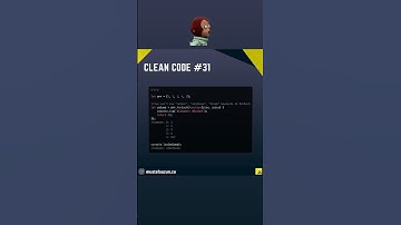 Javascript, Clean Code - 31 #javascript