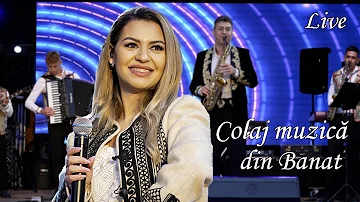 Claudia Ionas -  Colaj de joc din Banat || Colaj muzica banteana Live