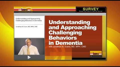 Understanding Dementia Behaviors - Resisting Care