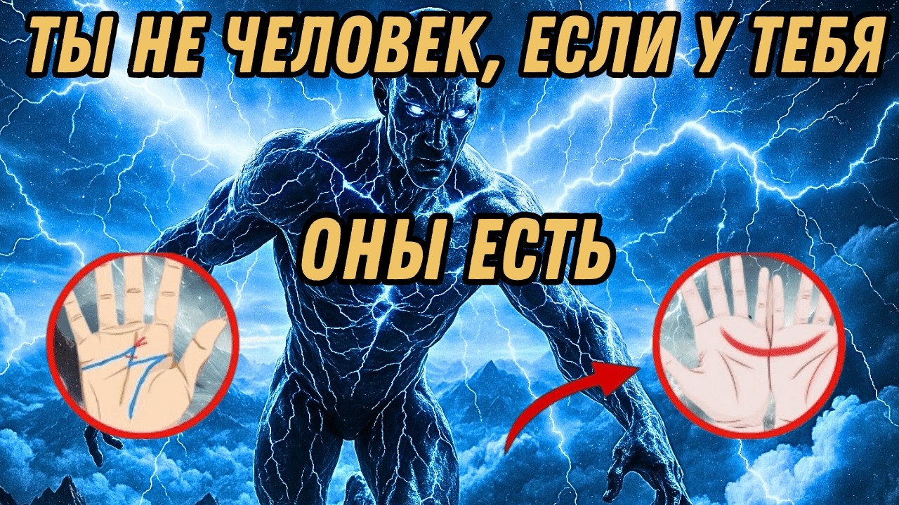 Скрытый знак на твоей руке — полумесяц и «M» доказывают шокирующую правду о тебе!