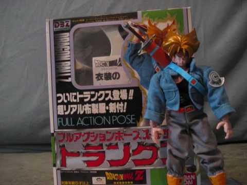 DRAGON BALL Z : FULL ACTION POSE SUPER SAIYAN TRUNKS BY