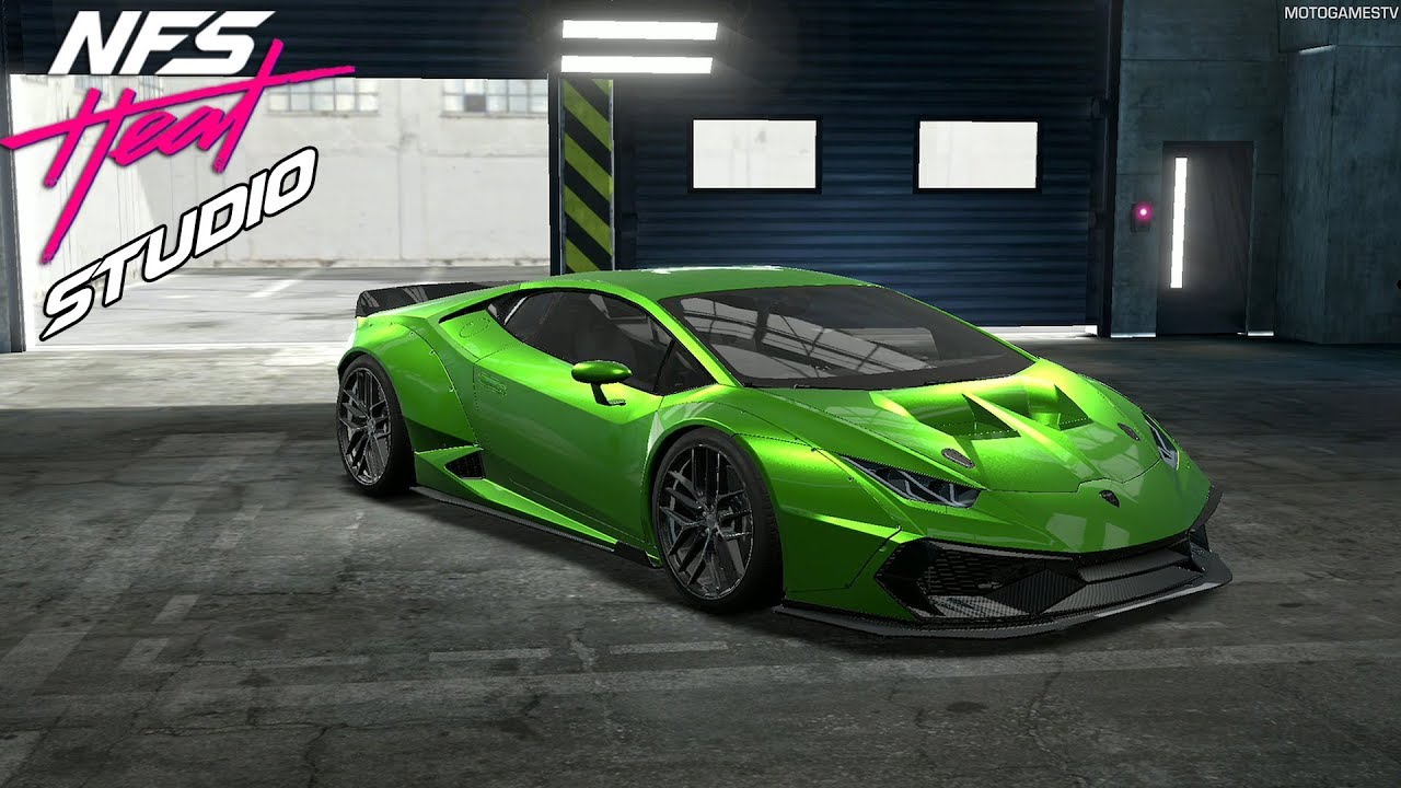 NFS Heat Studio Huracan LP5802 Customization YouTube