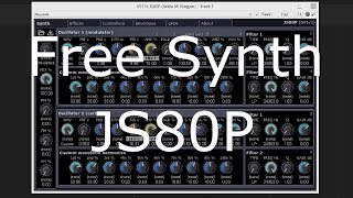 Free Synth - JS80P  - No Talking screenshot 5
