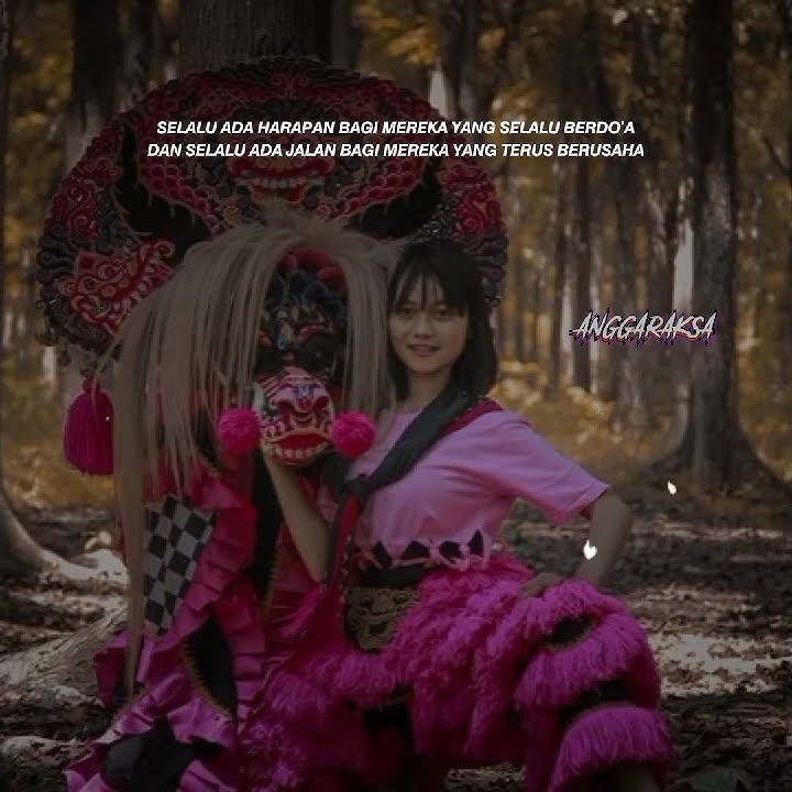 Joki barongan cewek - Story WA Jaranan - Story Barongan Terbaru - Barongan Pink - Pembarong cewek