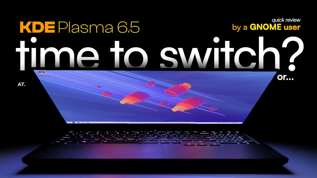 KDE Plasma 6.5 | The ULTIMATE Linux DE!? - YouTube
