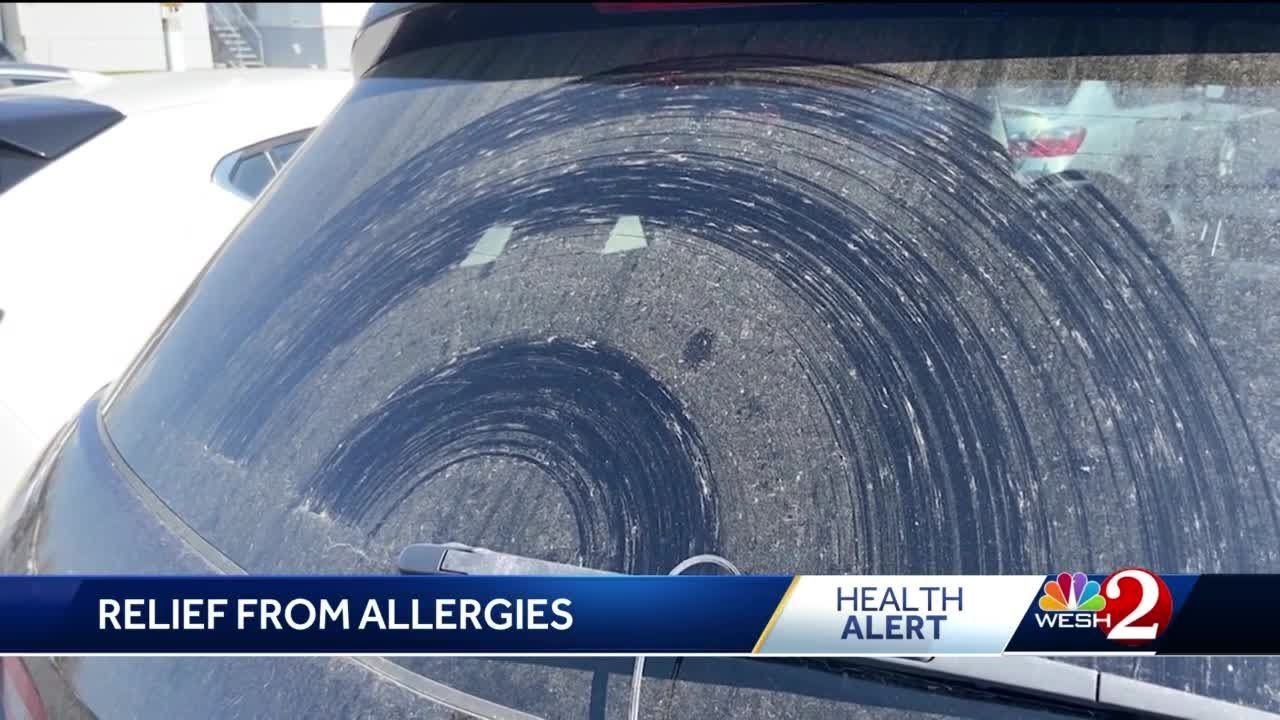 Spring allergies hit hard: Pollen takes over Central Florida