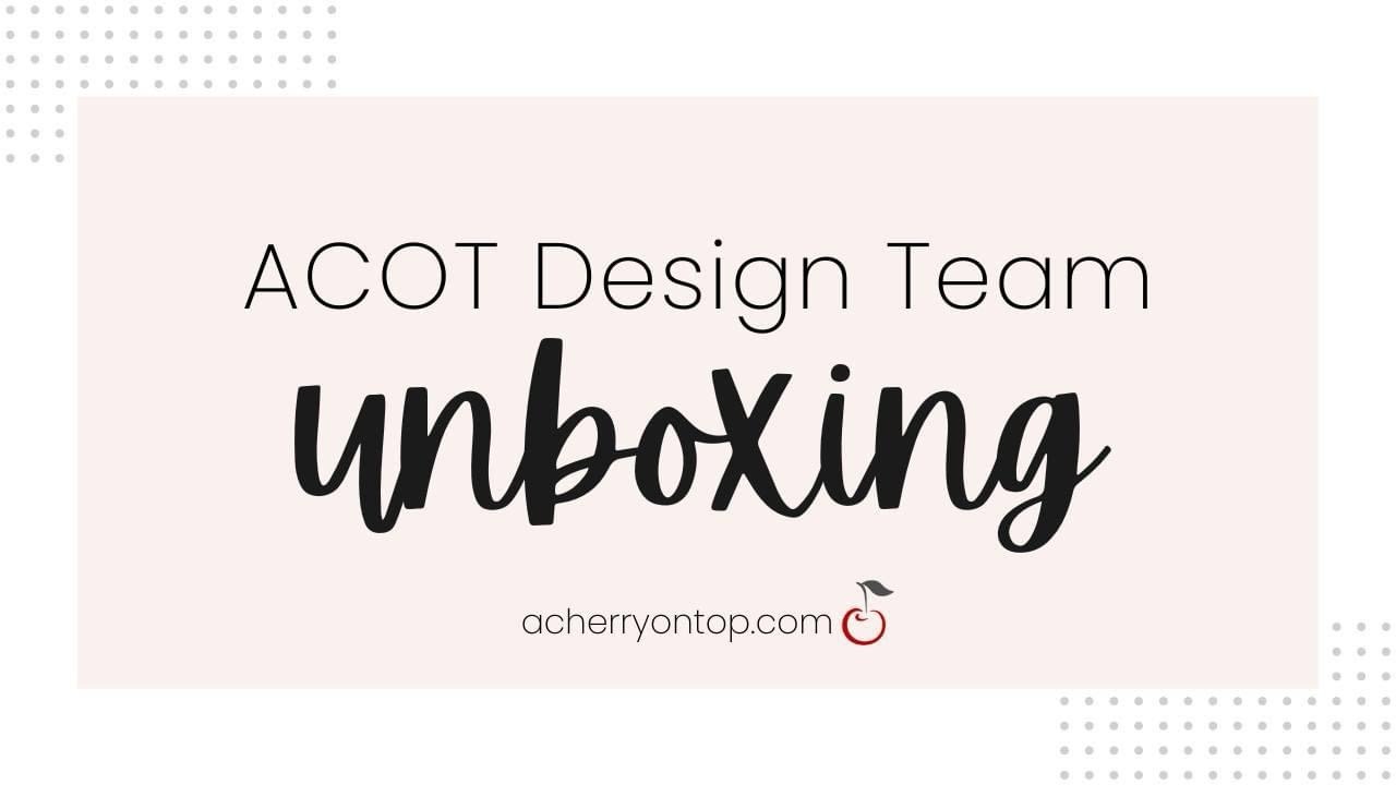 Давайте посмотрим, какие вкусности я заказала в марте у @ACherryOnTopCrafts