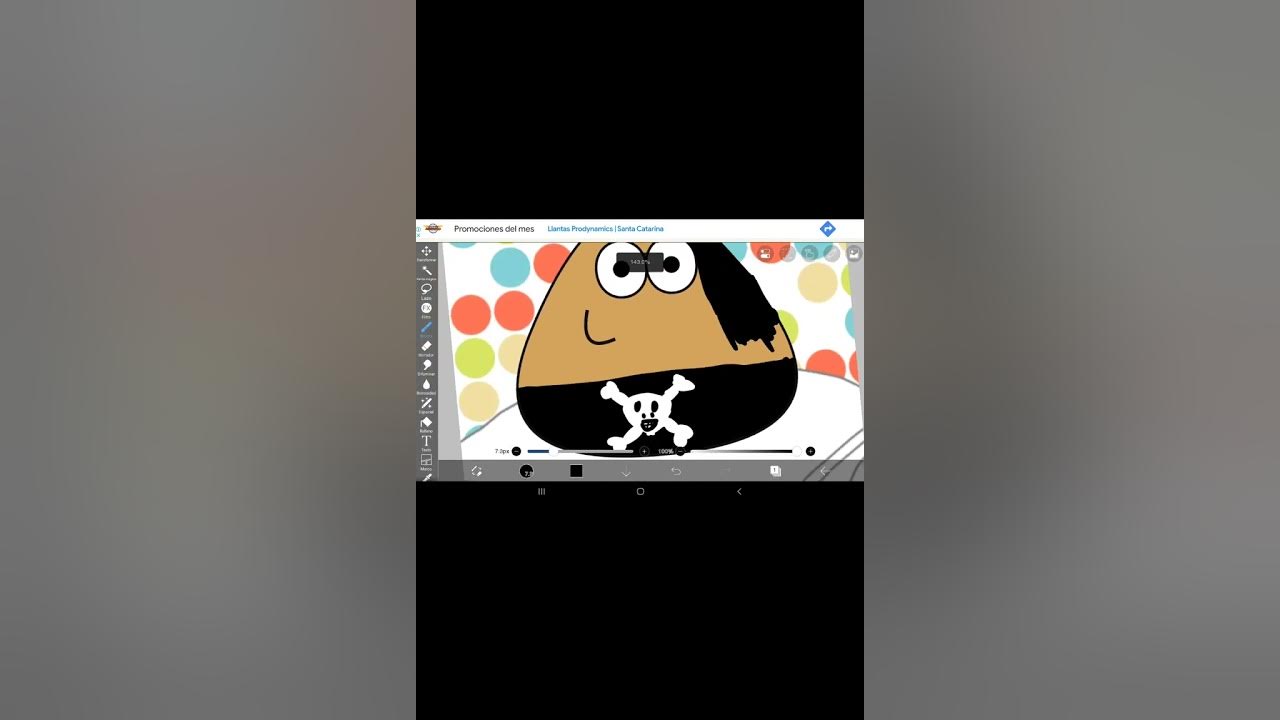 meu pou tá parecendo emo🥺#pou #emo