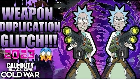 🔥WEAPONS DUPLICATION🔥COD Cold War Zombies Glitches😱