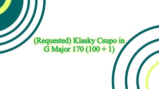 (Requested) Klasky Csupo In G Major 170 (100 + 1)