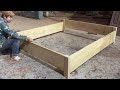 Extremely Simple Wooden Bed 2x1.8m, How To Build | Design Idea Woodworking Project Simple Furniture