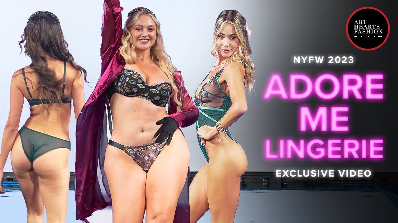 Iskra Lawrence & The GORGEOUS Women From Adore Me Lingerie | NY Fashion Week 23 | Art Hearts Fashion