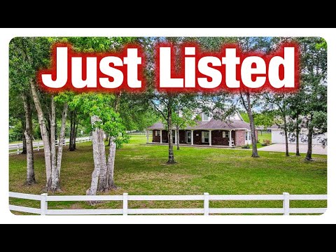 35402 Stenzel Rd, Brookshire, TX home video tour