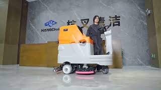 Compact Ride on Commercial Floor Scrubber Wholesale China Floor Cleaning Machine Factory Sale