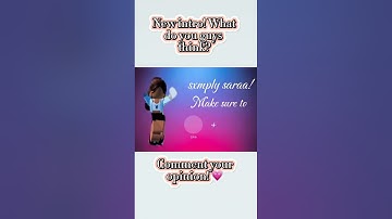 I Finally Made A Video Intro! What Do You Guys Think? 💗✨ #newintro #intro #robloxshorts