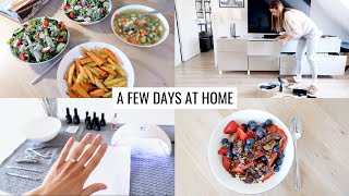 VLOG | Organize With Me, At-Home Manicure & Food I’m Loving | Annie Jaffrey