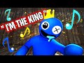 Rainbow friends song  im the king music  by howtoanimating blue song