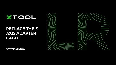 How to replace the Z axis adapter cable