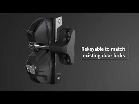 Installation of LokkLatch® DELUXE 'Series 3' Privacy & Security Gate Latch