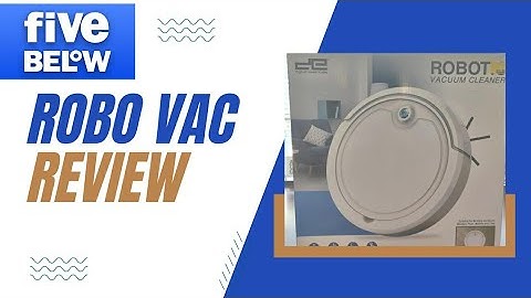✨Five Below Robotic Vacuum Review✨