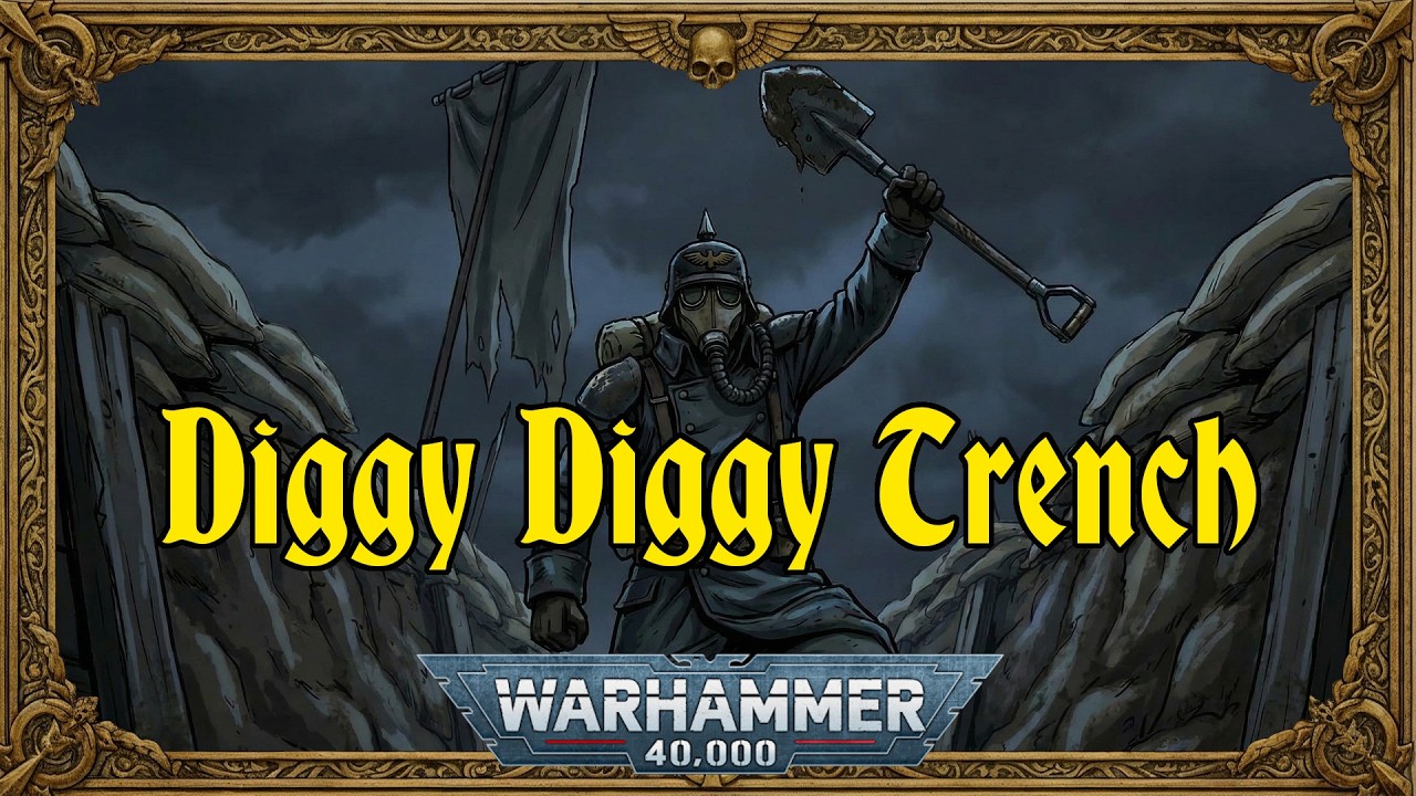 Diggy Diggy Trench - a Death Korps of Krieg Warhammer 40k cover of 'Diggy Diggy Hole' (Wind Rose)