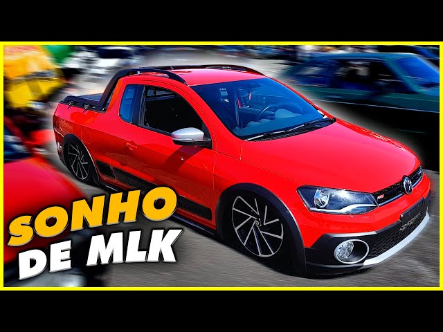 🔥 VW SAVEIRO CROSS G5 COM SOM REBAIXADA ARO 18 R Seven SUSPENSÃO