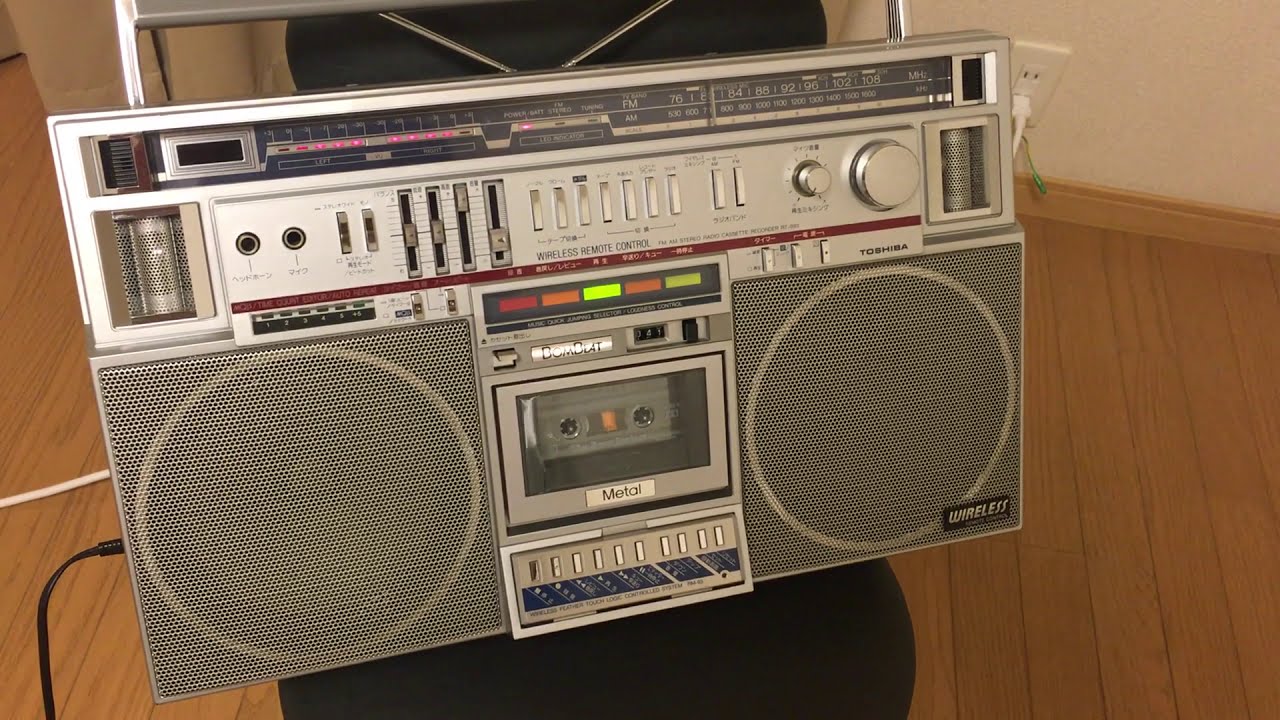 KAI FIXED: 東芝TOSHIBA RT-S93 録音機（RT-S932, RT-S933 BOOMBOX