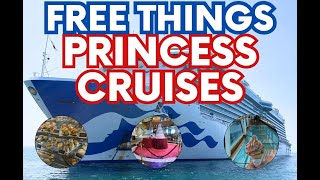 Don't Miss These 15 FREE Things Included on Princess Cruises | Cruise Tips | Princess Cruise