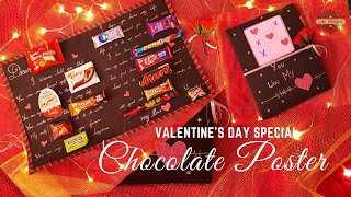 Candy Bar Poster DIY | Valentine's Day Gift Idea | Chocolate/Proposal Day Gift DIY | Birthday Poster